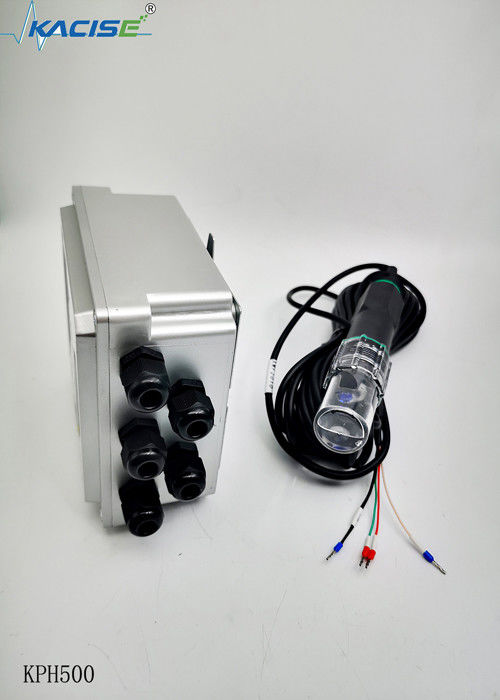 KPH500 Mikro-Wasserqualitätssensor, PVC-PH-ORP-Messgerät-Controller mit 0–14 PH-Bereich und IP68-Schutz