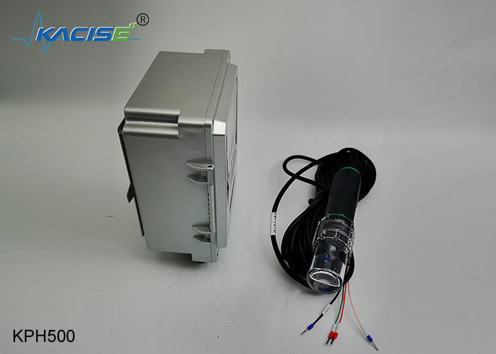Sensor KPH500 PH/ORP, kompaktes, flexibles und bedienungsfreundliches, Schwarzes PVC, grauer Meterwirt, Wasserqualitätsprüfung.