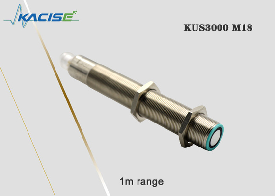 KUS3000 M18 Kompaktgehäuse Ultraschall-Näherungssensor Hohe Wiederholgenauigkeit