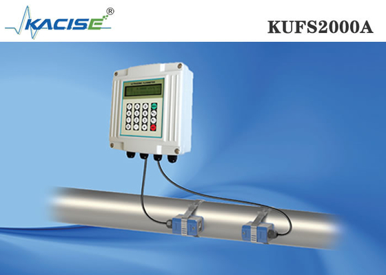 Aufgeteilte/Rohr-Art Wasser-Ultraschallströmungsmesser-Wand, die KUFS2000A anbringt